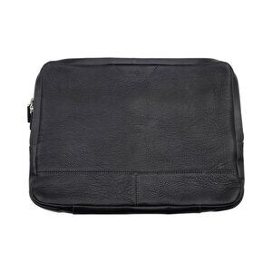 Cole Haan Black Leather Laptop Bag